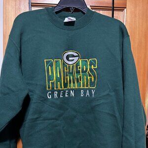 Vintage Green Bay Packers Embroidered Sweatshirt
